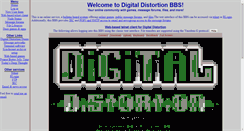 Desktop Screenshot of digitaldistortionbbs.com