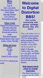 Mobile Screenshot of digitaldistortionbbs.com